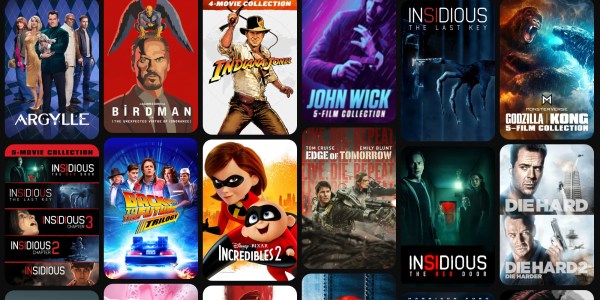 A collage of movies