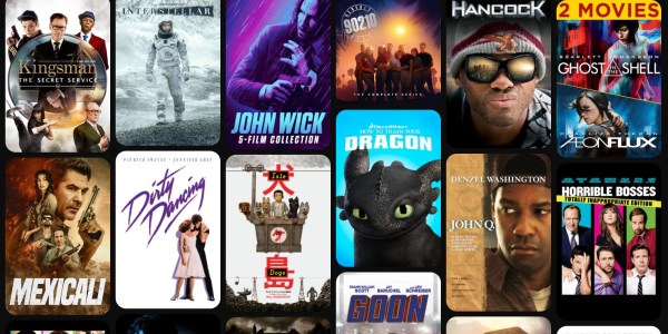 A collage of movies