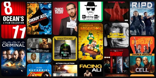 A collage of movies