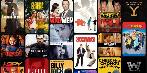A collage of movies