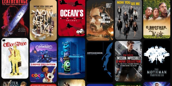 A collage of movies