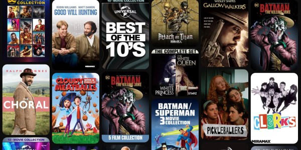 A collage of movies
