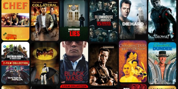 A collage of movies