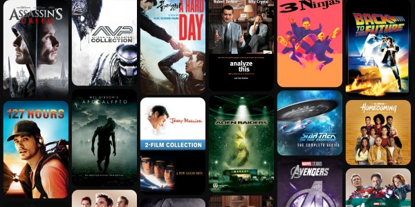 A collage of movies