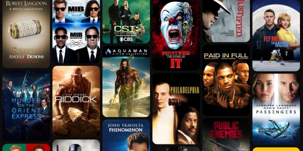 A collage of movies