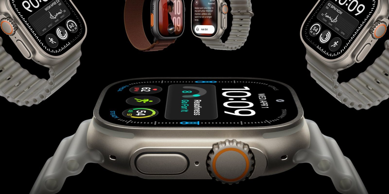 A smart watch and a smartwatch