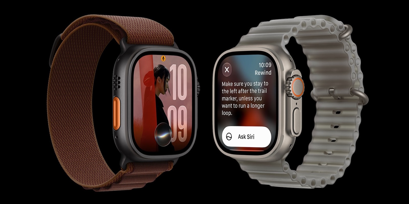 A close up of a smart watch