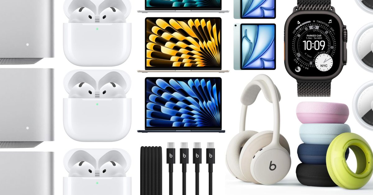 AirPods, Apple Watch, Mac mini, MacBook, more
