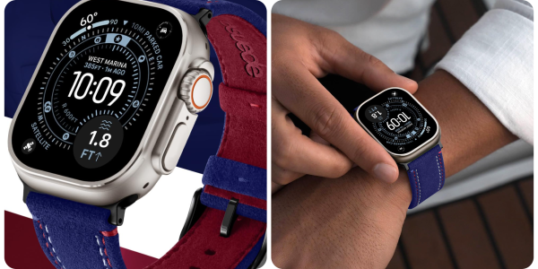 A close up of a smart watch