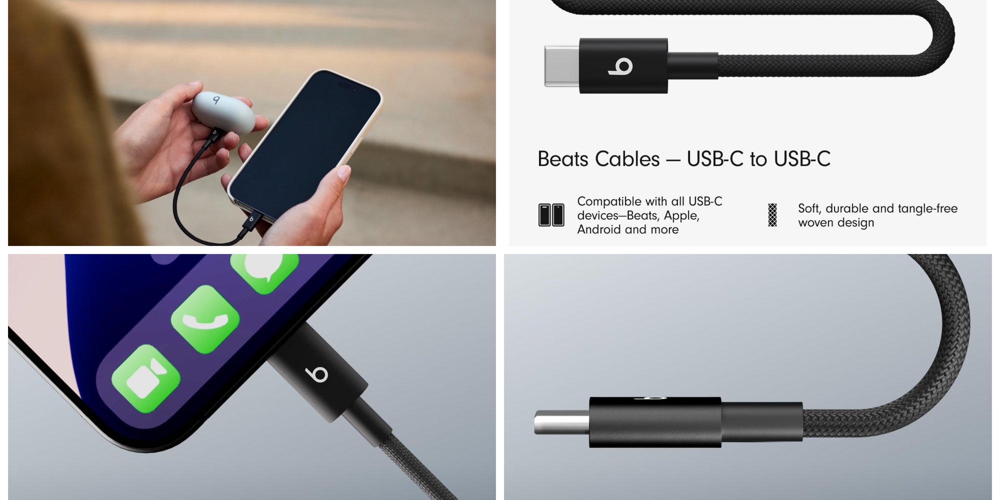 Woven Beats USB-C short cable keeps it neat and tidy down at $8 Prime shipped