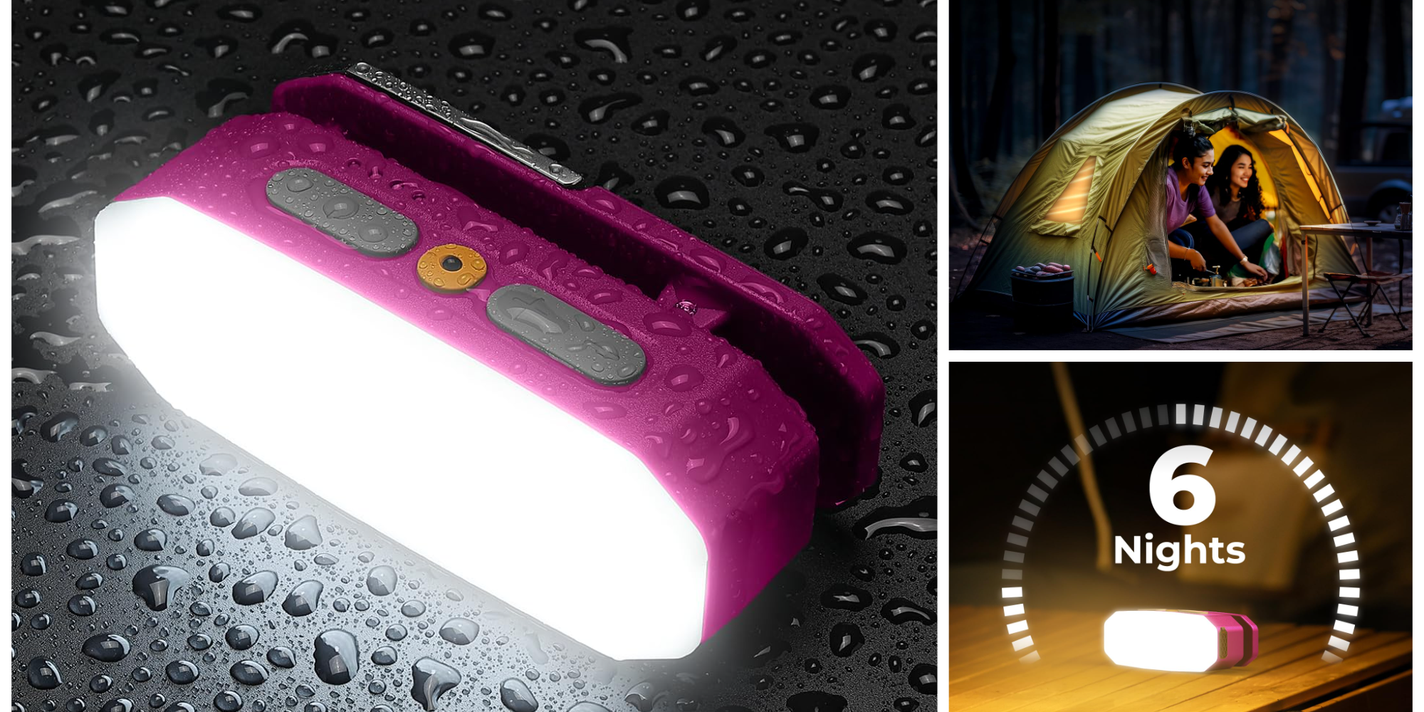 BougeRV’s portable 3,200mAh area light that doubles as a compact power bank is down at $26 right now