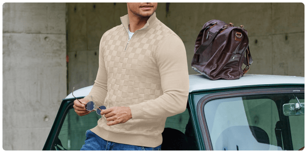A man standing next to a car