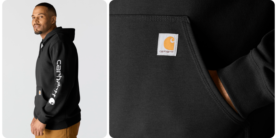 A close up of a black jacket