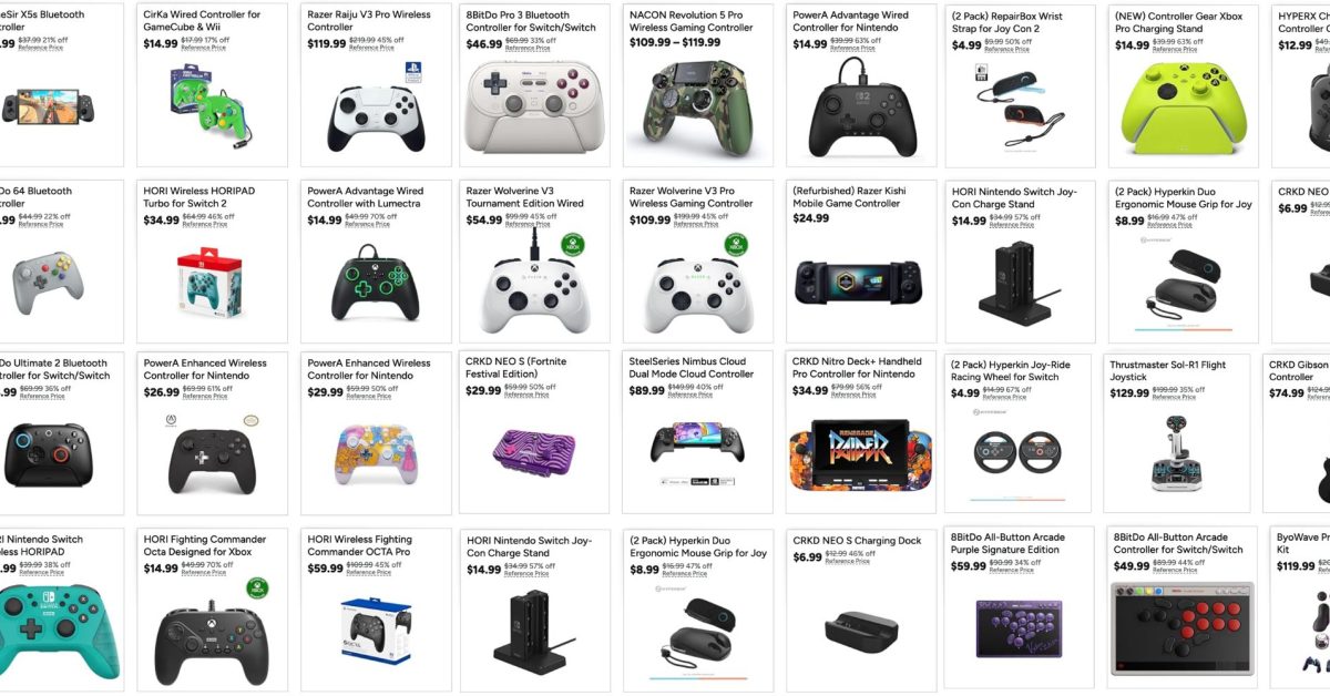 Woot’s huge video game sale takes up to 70% off controllers from 8BitDo, Razer, and more with deals from just 