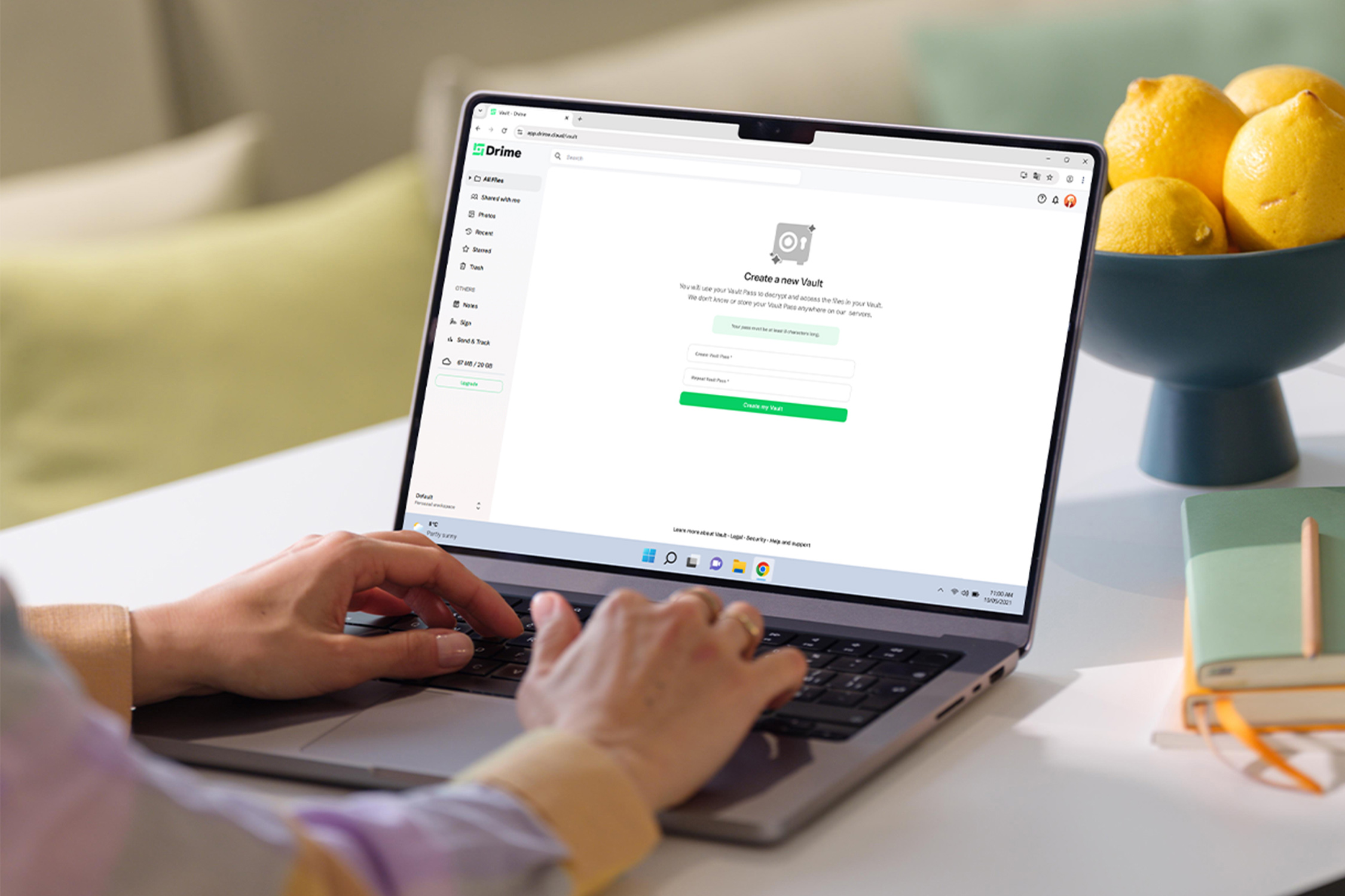 Drime Secure Cloud Storage