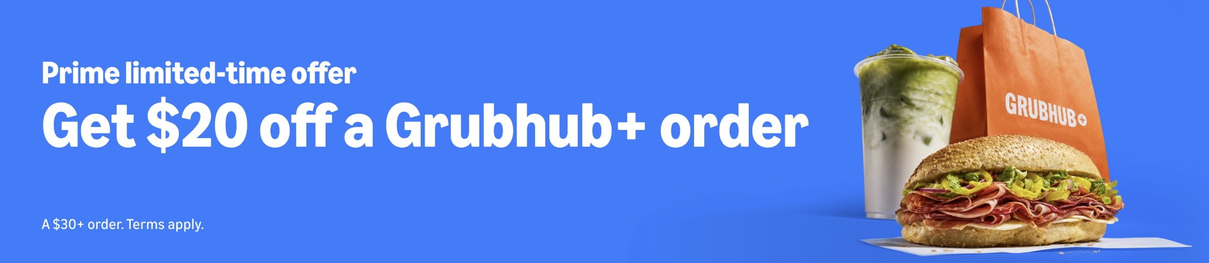 A blue background with white text