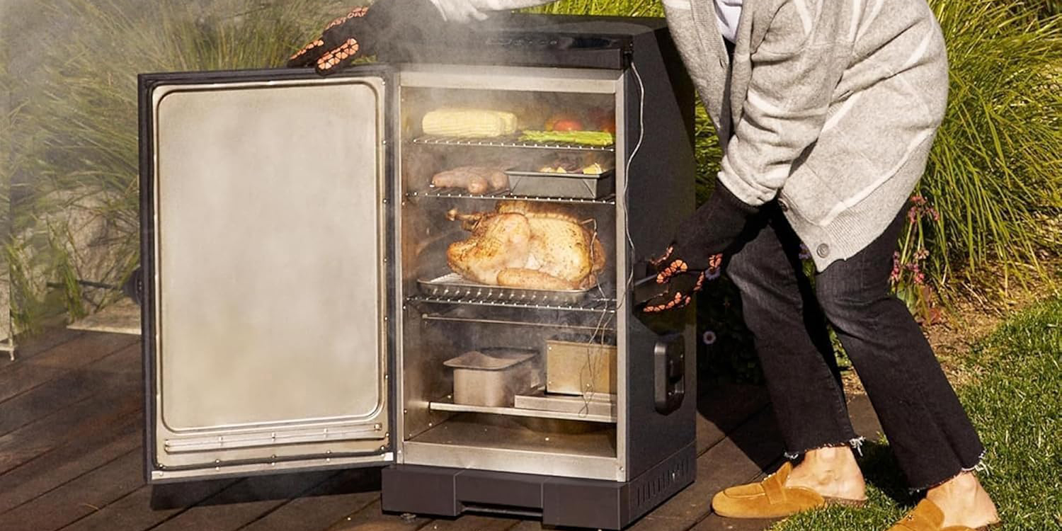 Enjoy low-and-slow BBQ with East Oak’s 30-inch electric smokers starting from $207