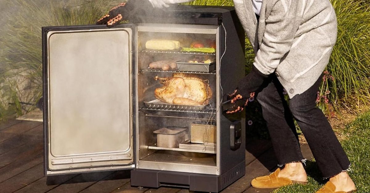 Enjoy low-and-slow BBQ with East Oak’s 30-inch electric smokers starting from $207