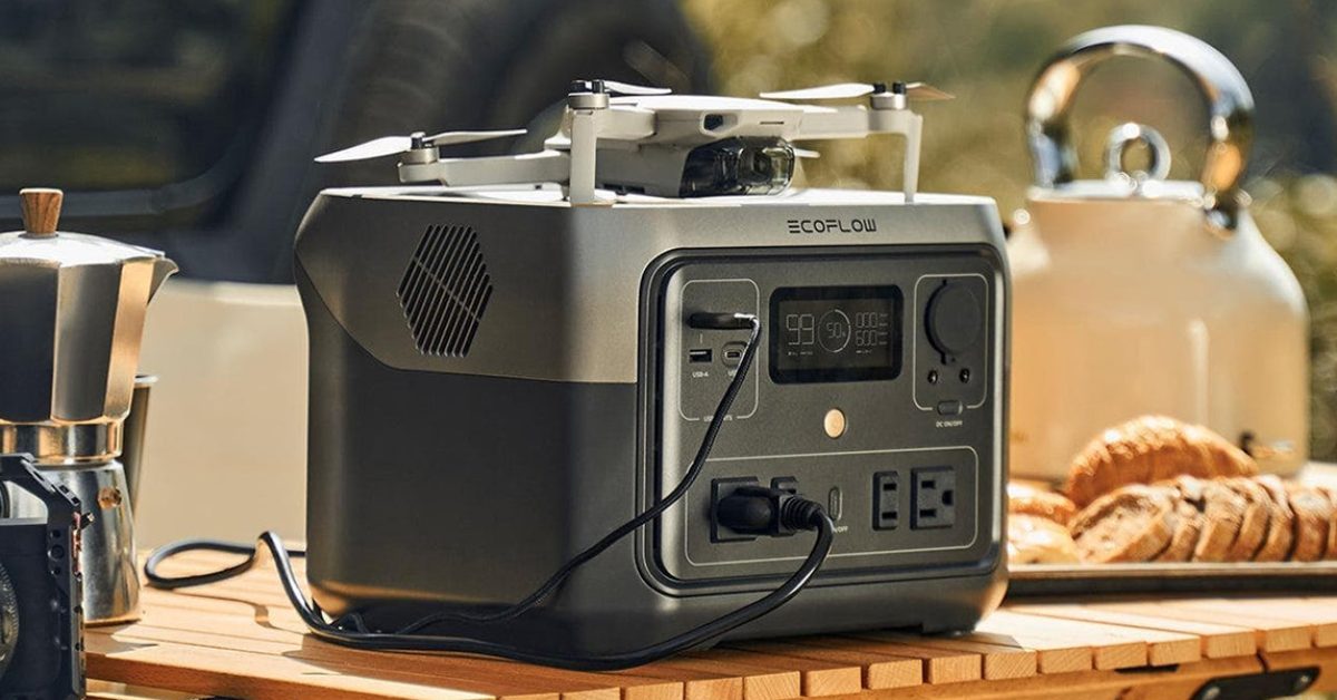For today only, score the compact 499Wh EcoFlow RIVER 2 Max Lite power station down at $279 (Reg. $329)