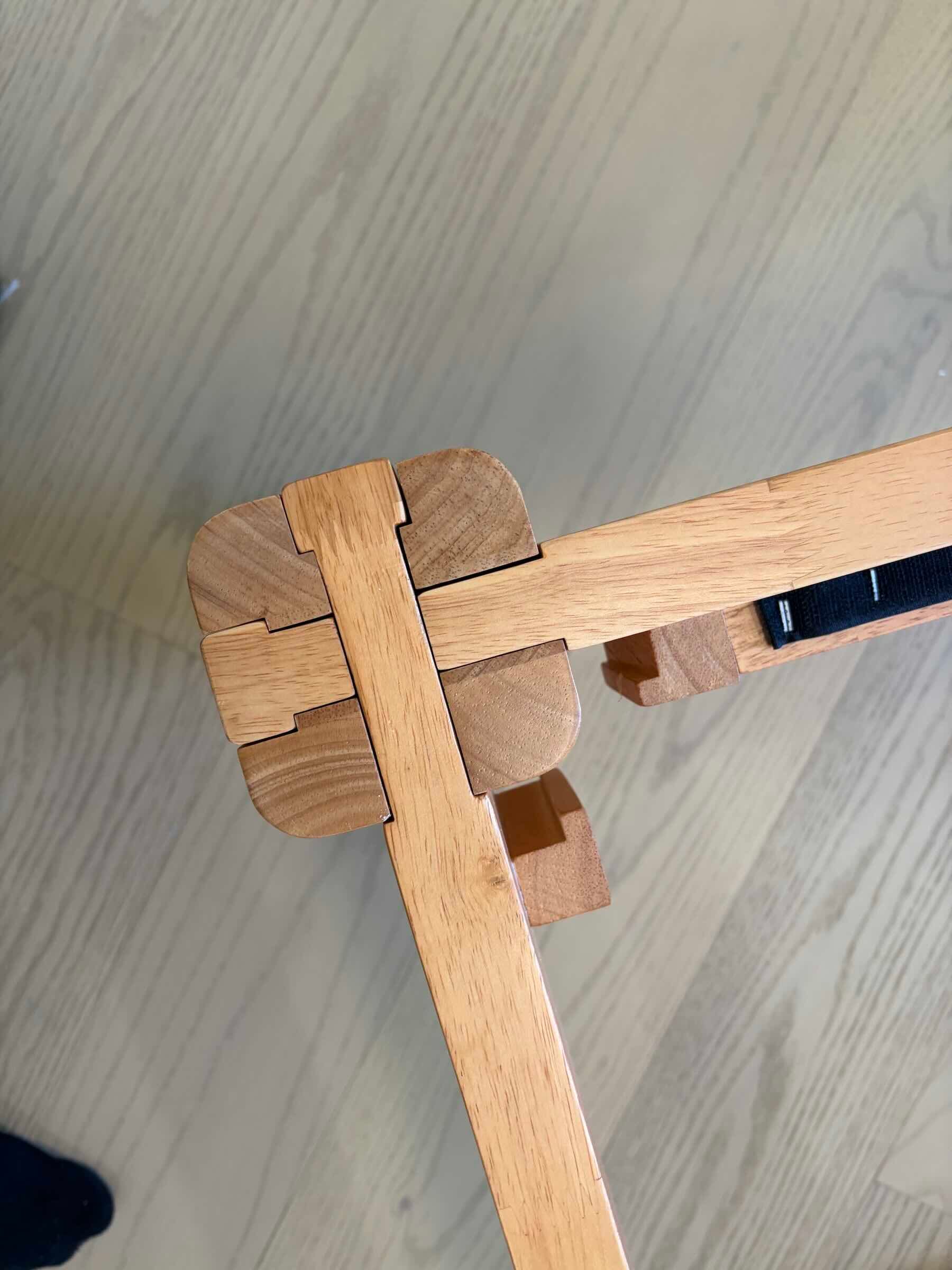 A wooden piece of wood