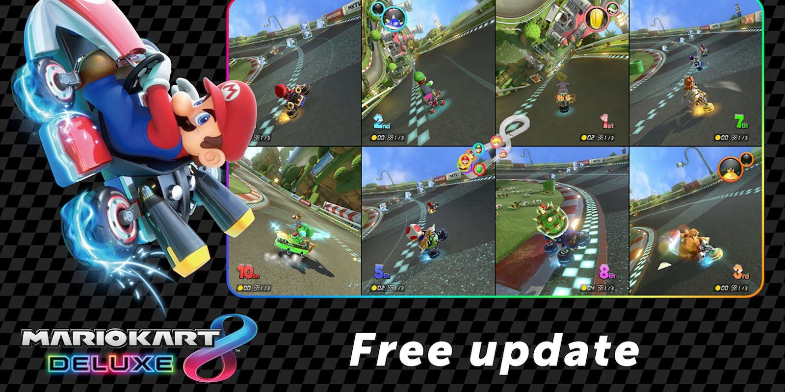 FREE Switch 2 update now live for Mario Kart 8 Deluxe