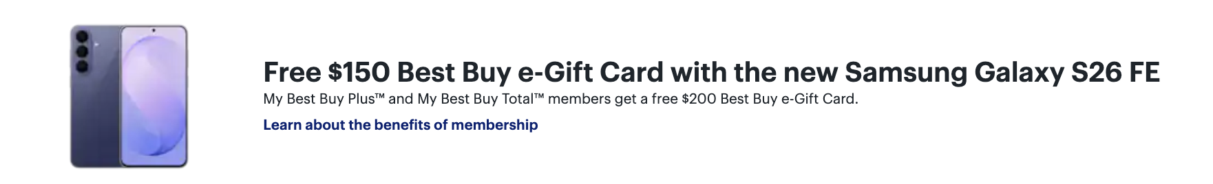A close-up of a gift card