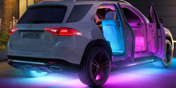 A car with the door open