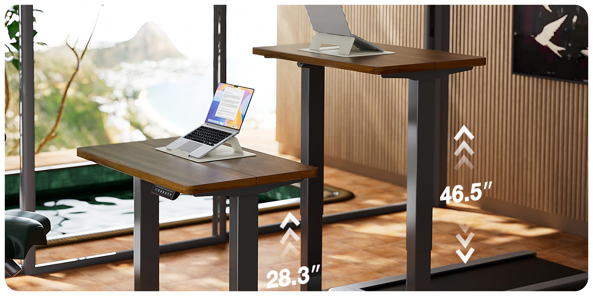 Don’t need a huge desk? This compact unit is only $80 if you have Prime