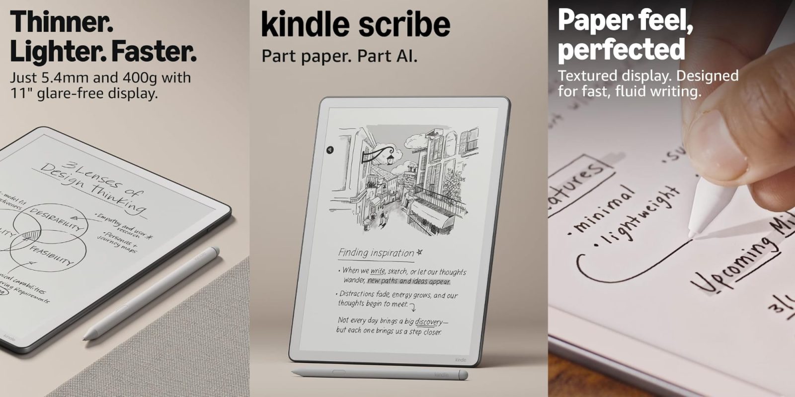 A tablet and pen on a table