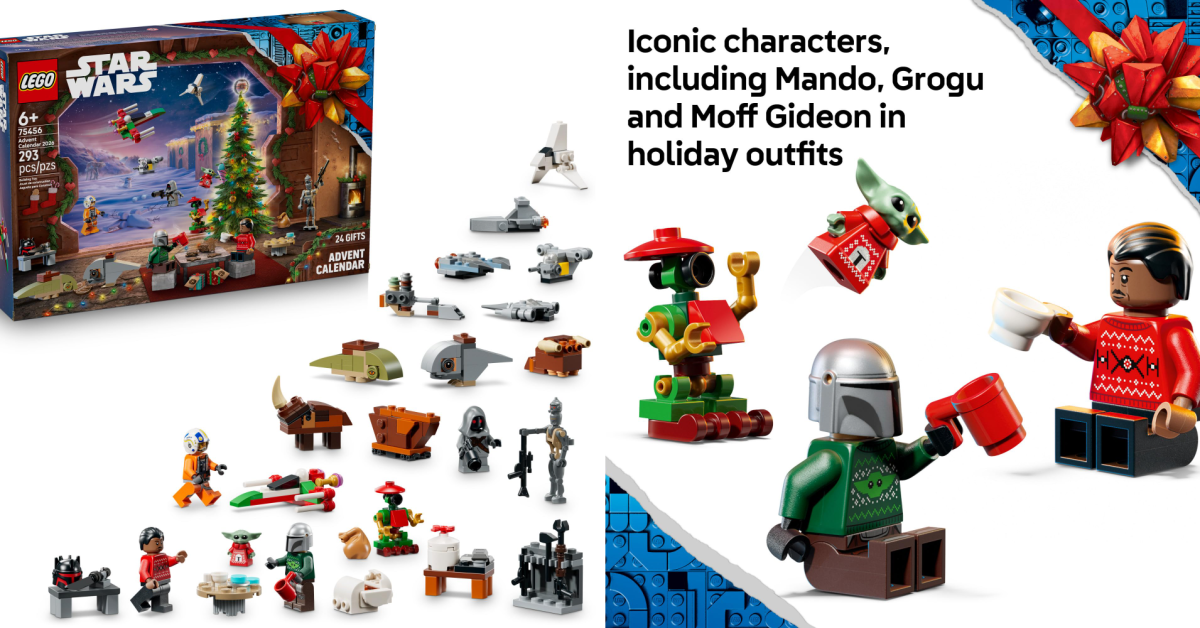 Score the newly released 2026 LEGO Star Wars Advent Calendar with a Mandalorian theme down at $35 ahead of December