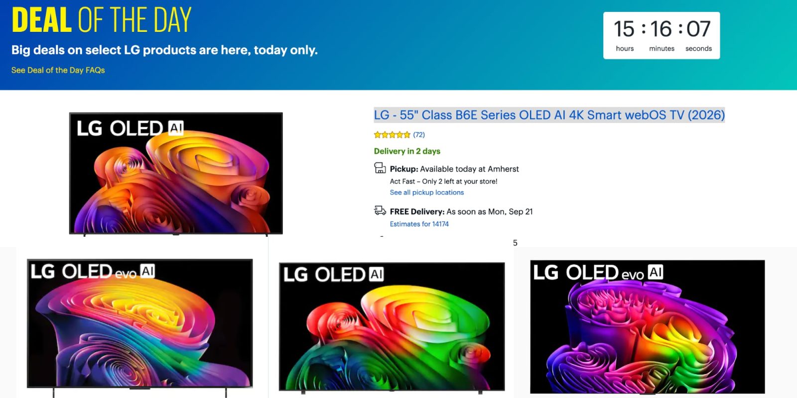 A screenshot of a product