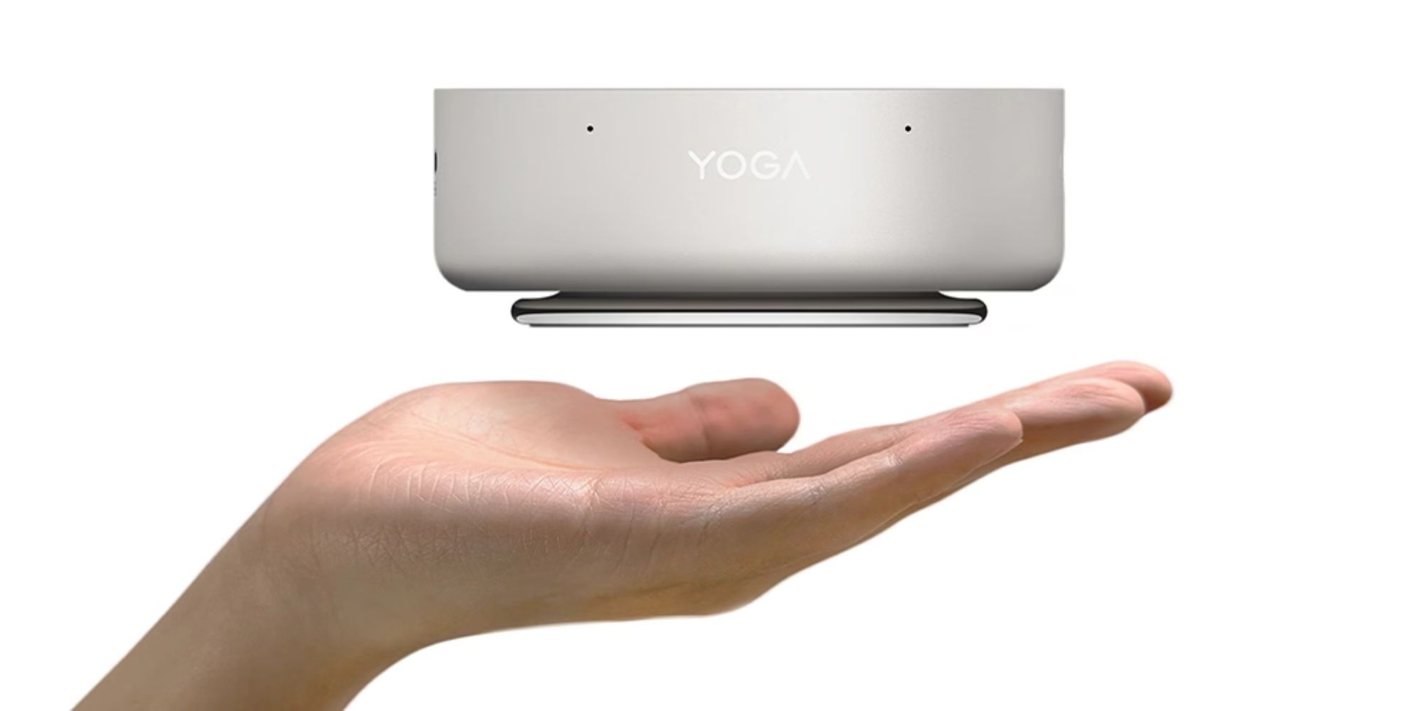 A hand and a rectangular object above a palm