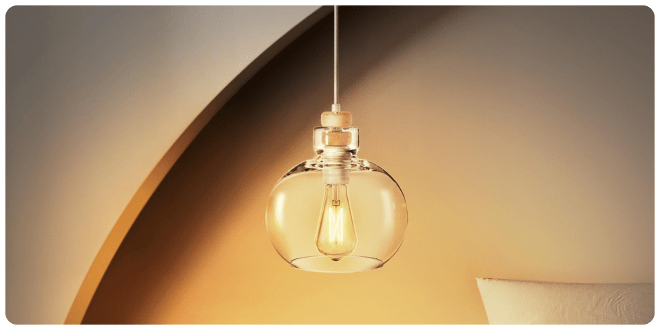 A light bulb from a wire