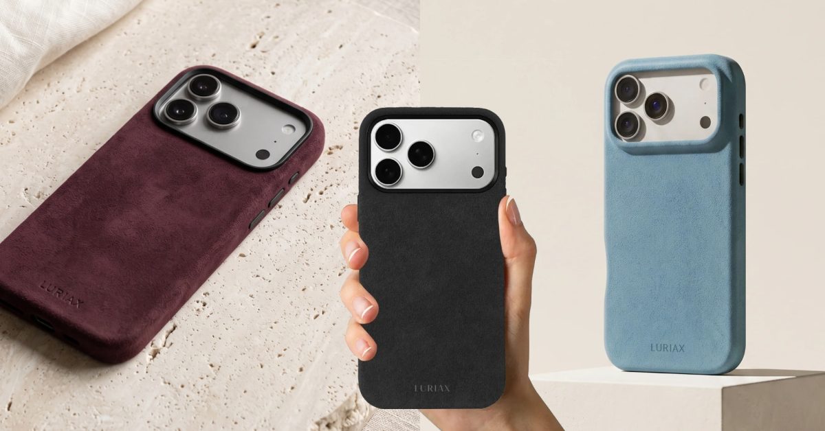 Luriax cases wrap iPhone 18 Pro in suede-like Lamborghini Alcantara [Exclusive deal]