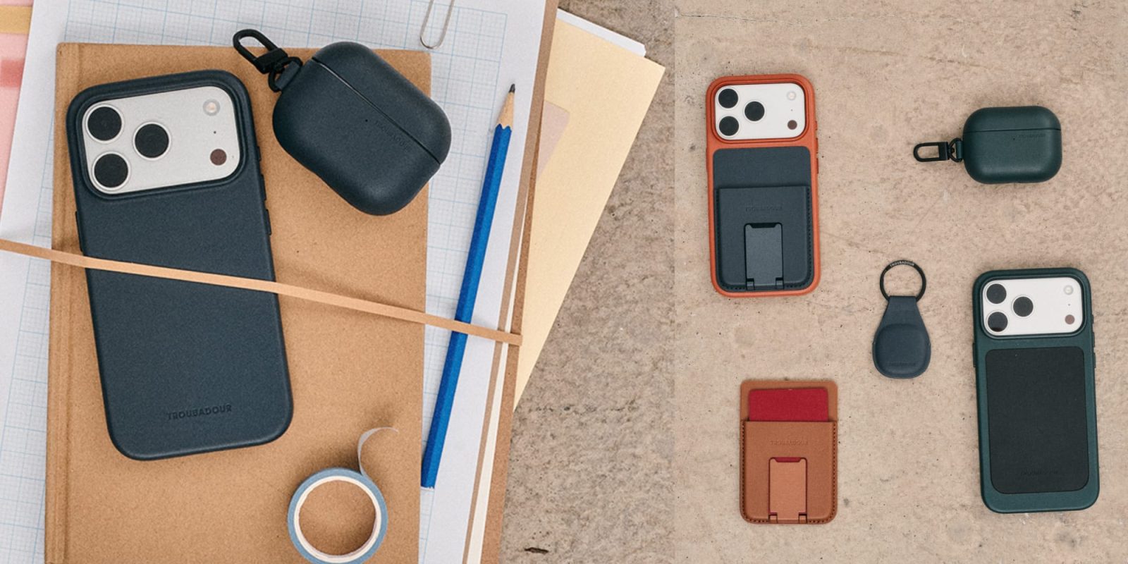A group of objects on a table
