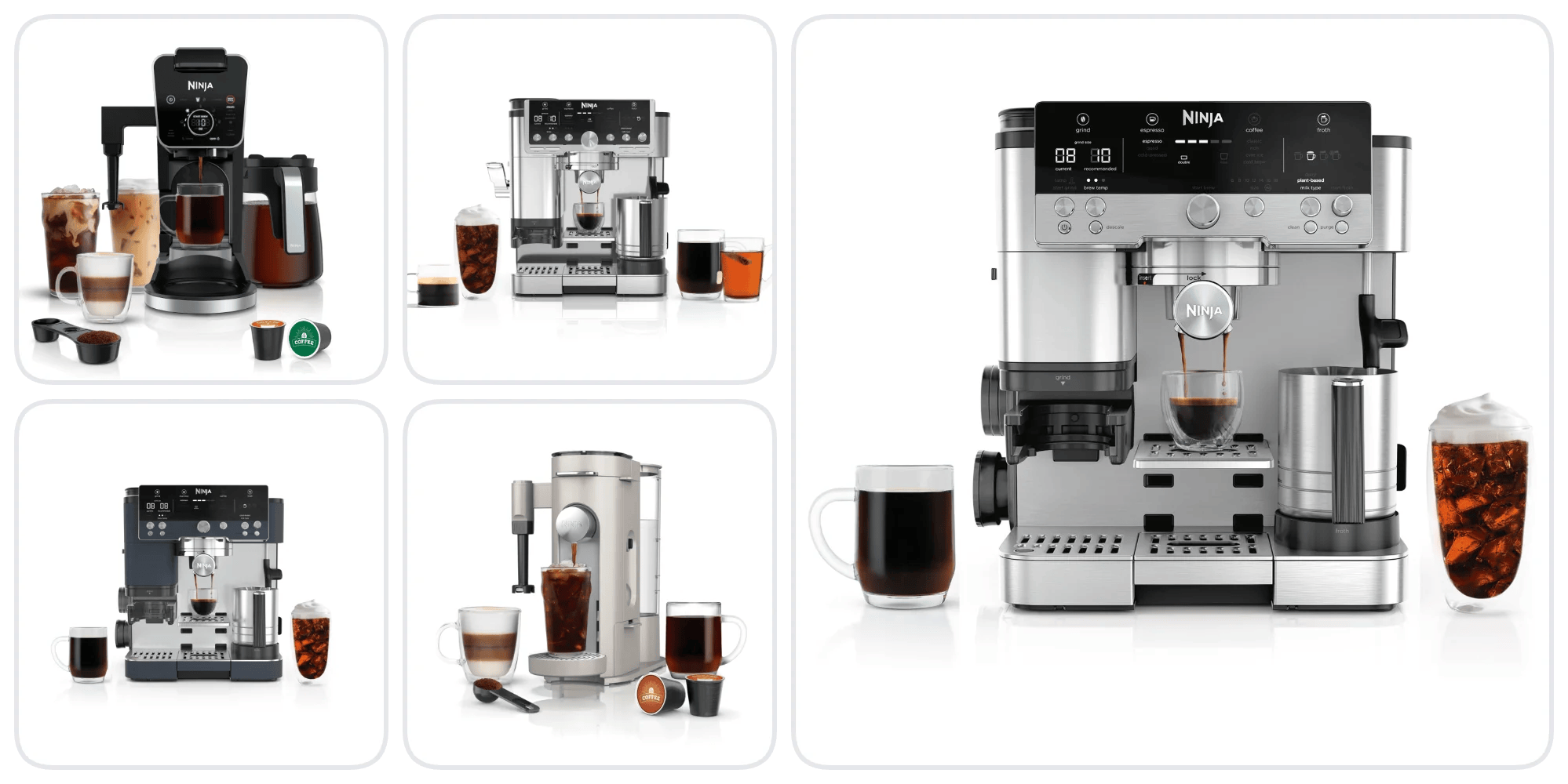 Ninja’s multi-function coffee and espresso machines up to $150 off at Amazon, deals from $63