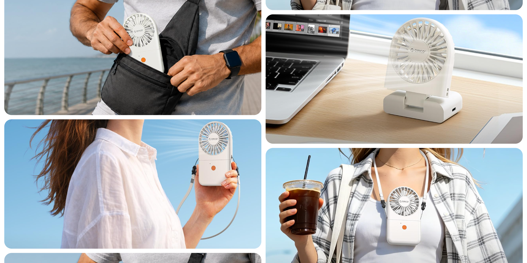 Just $6 Prime shipped and this USB-C rechargeable fan is yours (60% off)
