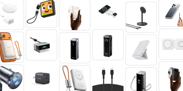 A collage of electronic devices