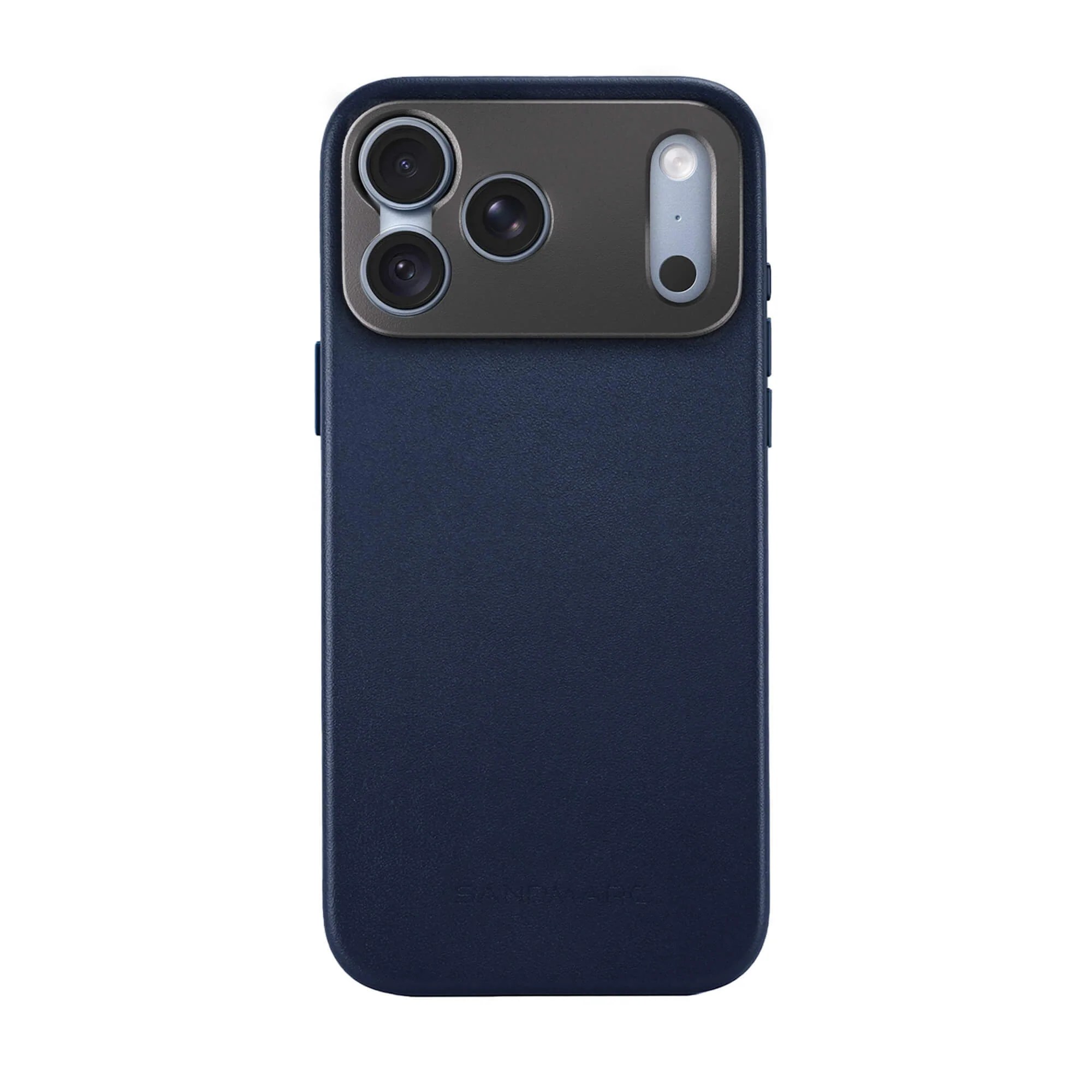A cell phone with camera lens