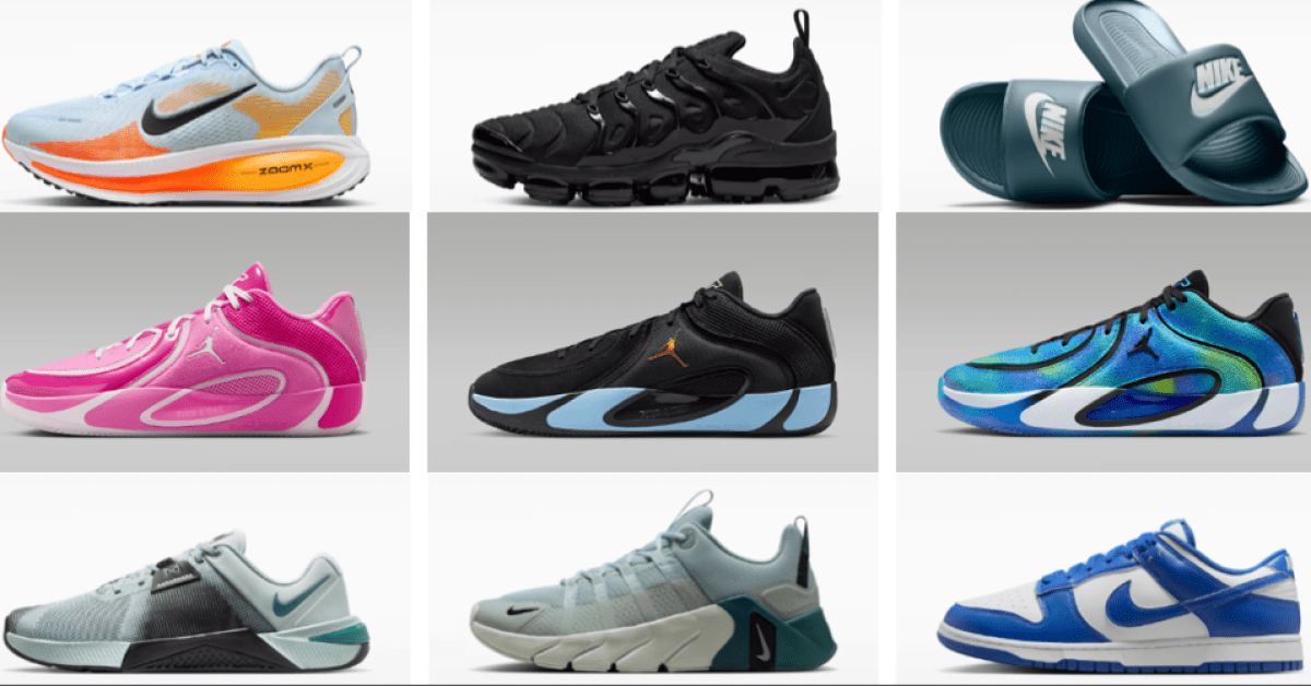 Nike sale: Score up to 40% off trending shoes, apparel, and Fall styles