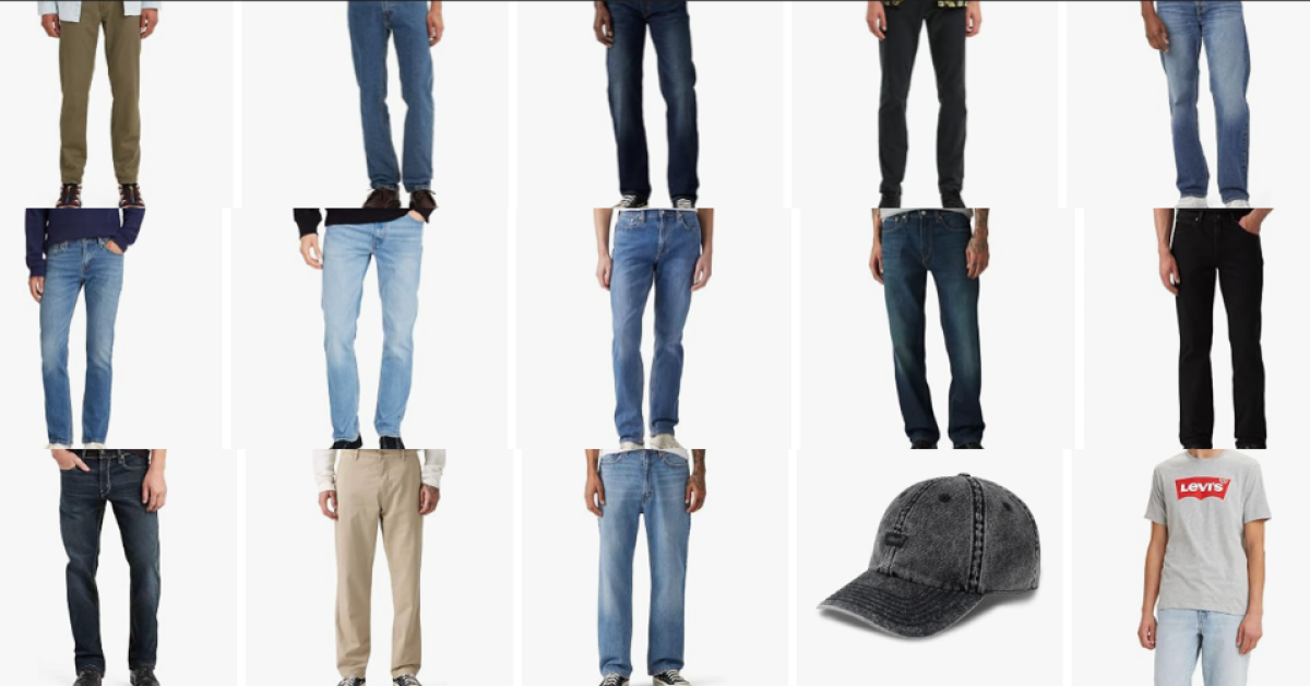 Amazon offering giant collection of Levi’s jeans and more at up to 60% off for Labor Day