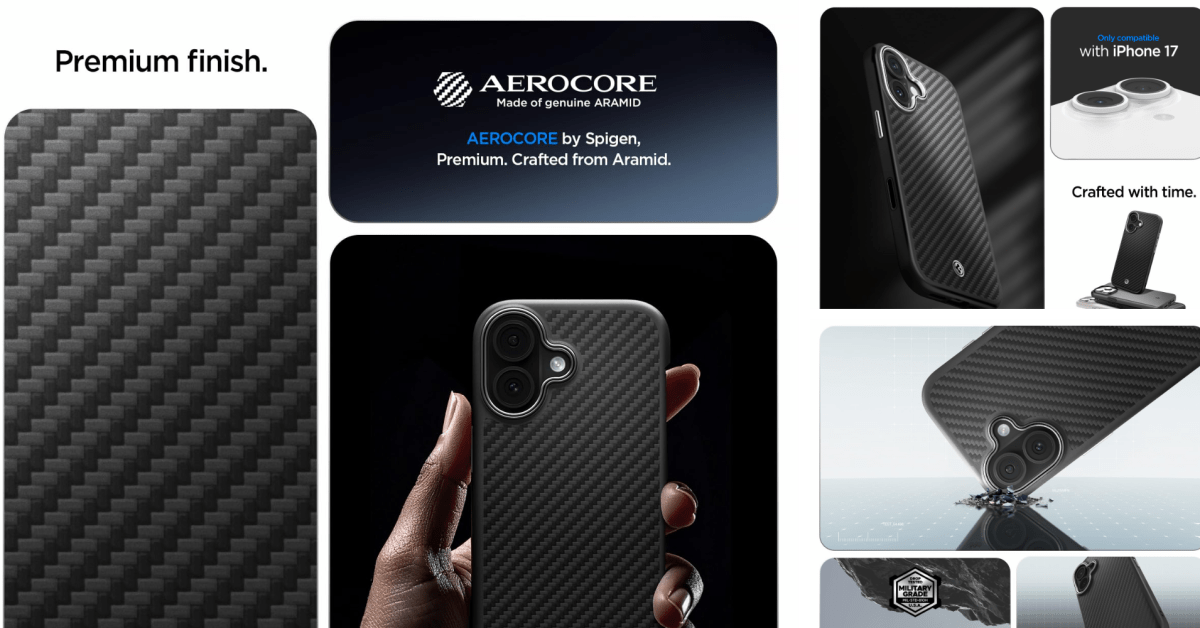 Spigen Enzo Aramid and metal iPhone 17 Case drops to $31 Amazon low