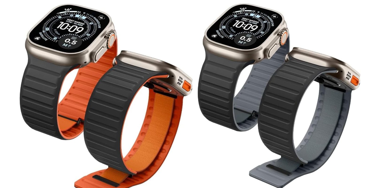A group of smart watches