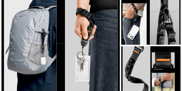 A person holding a key chain