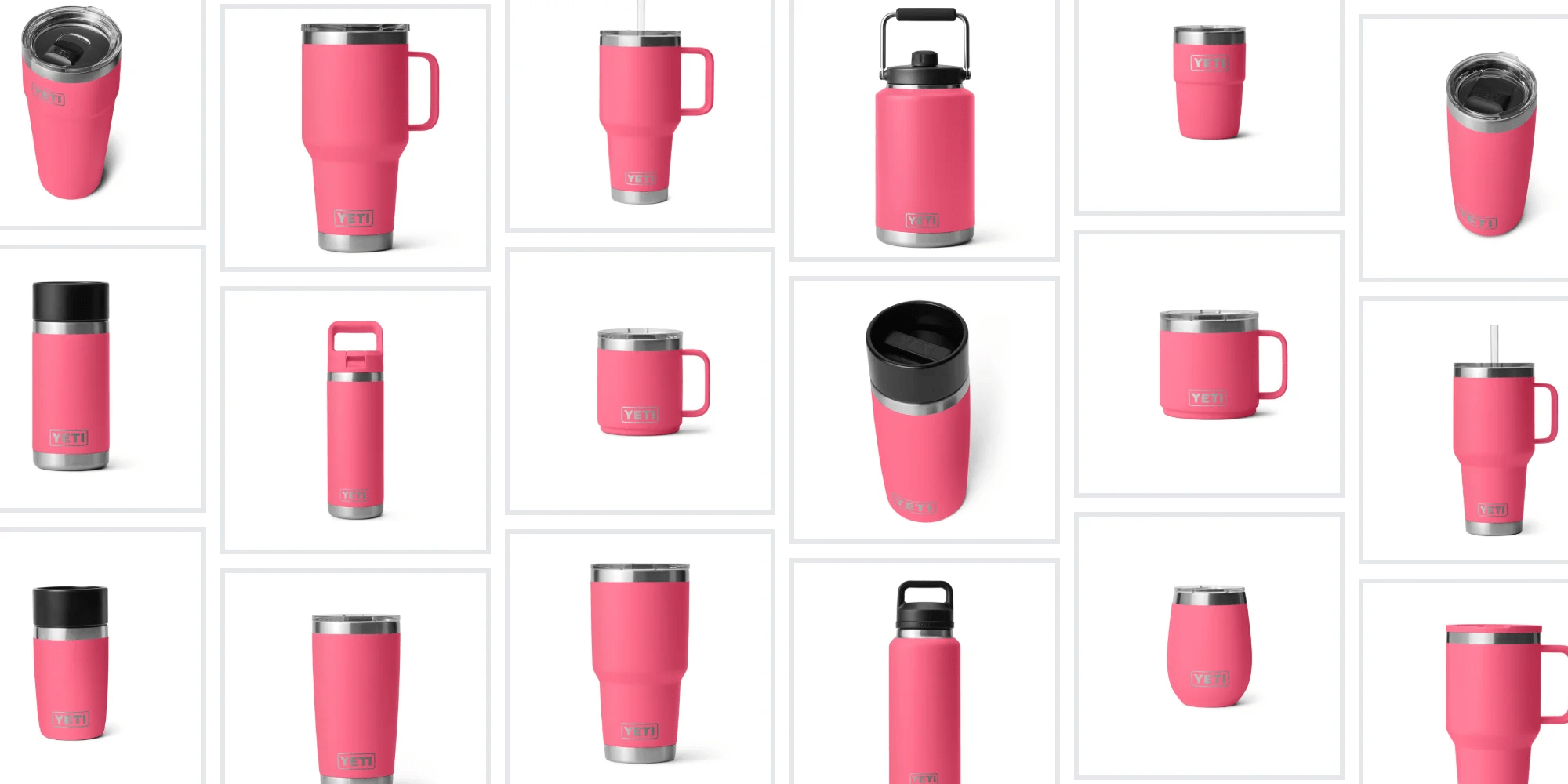 Loads of YETI Tropical Pink Ramblers, travel mugs, and more up to 30% off, deals from $20