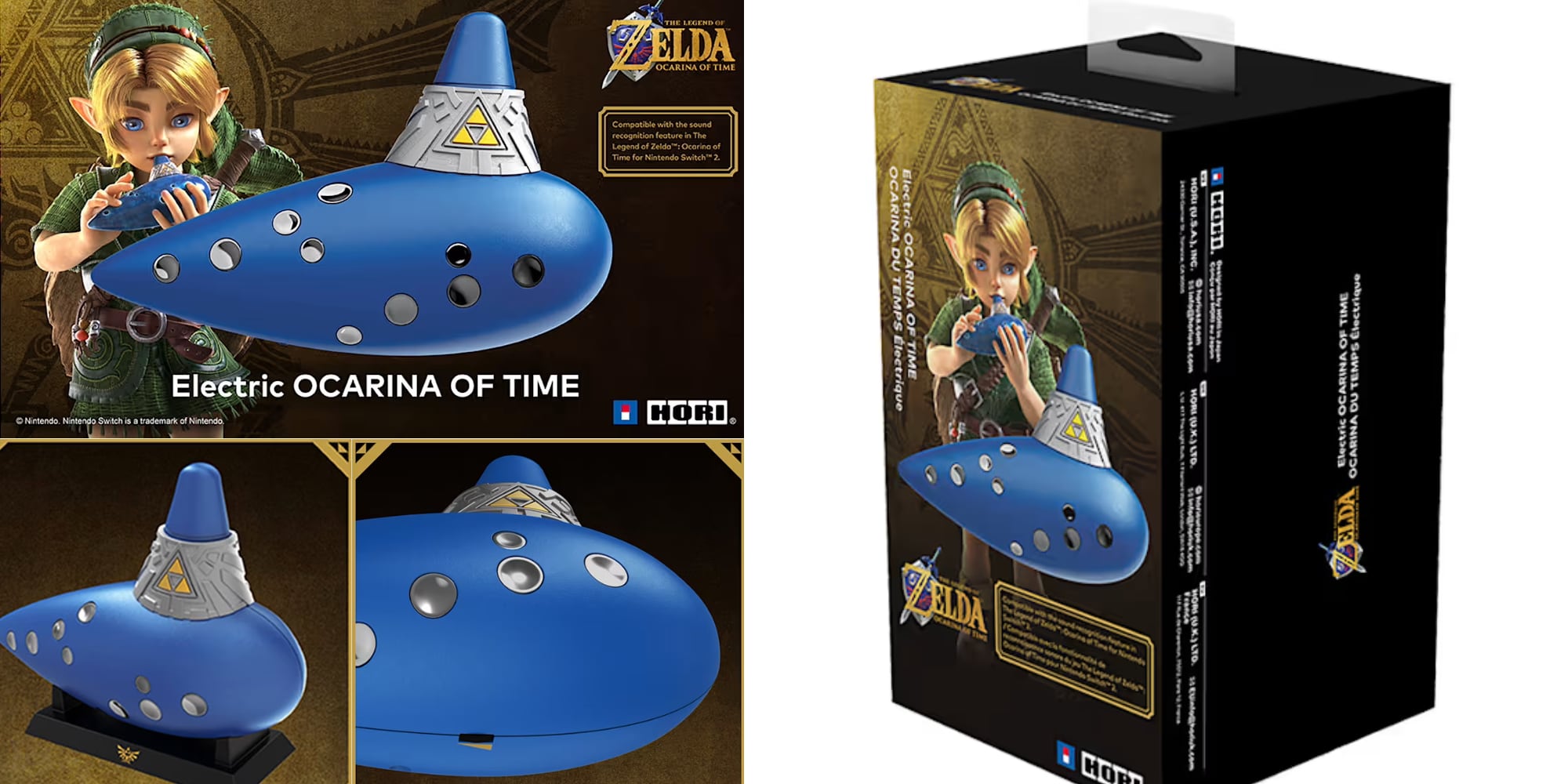 A blue object with a cartoon character on it
