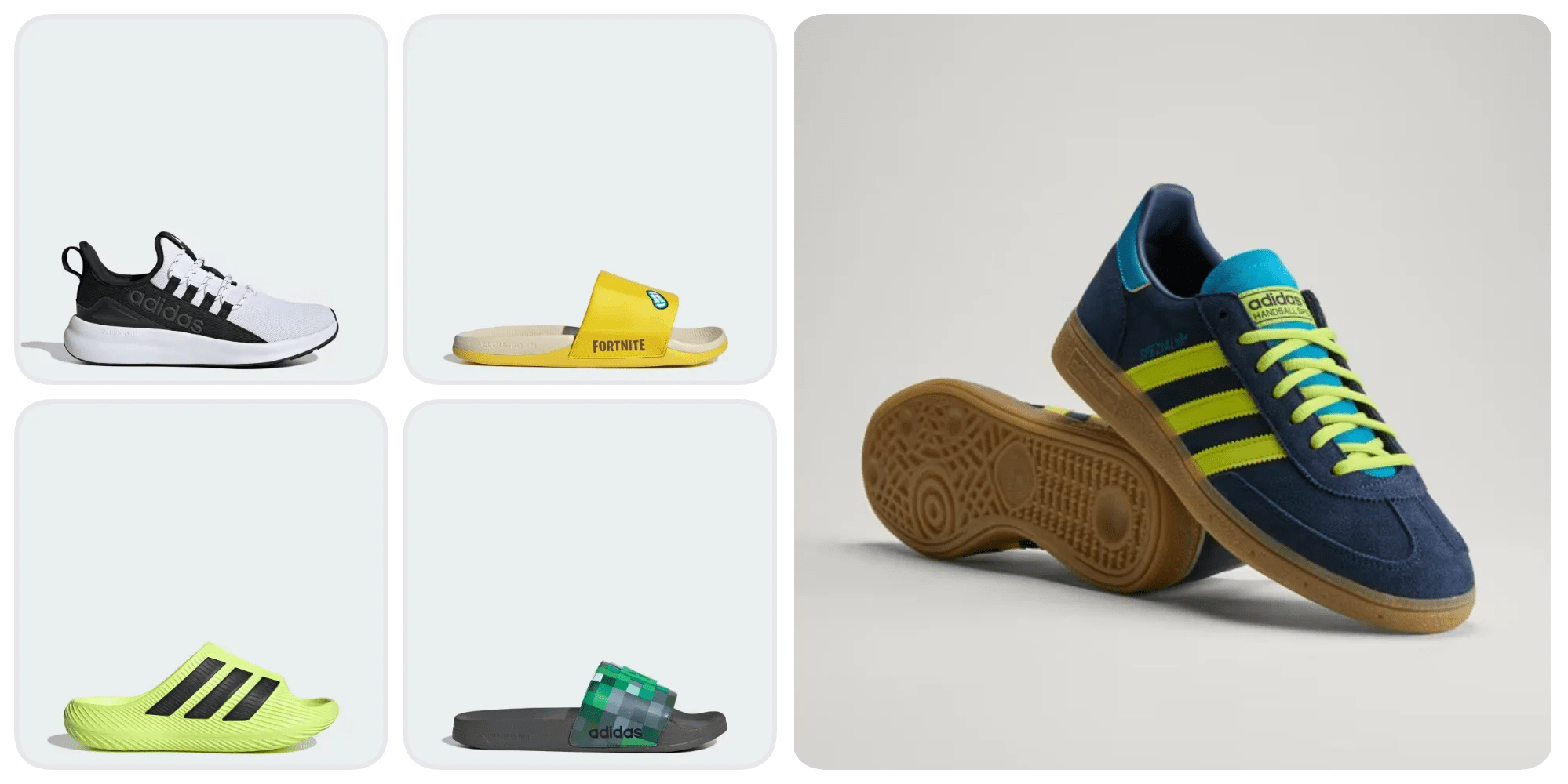 adidas code takes additional 30% off sale items, here are slides and shoes from $17