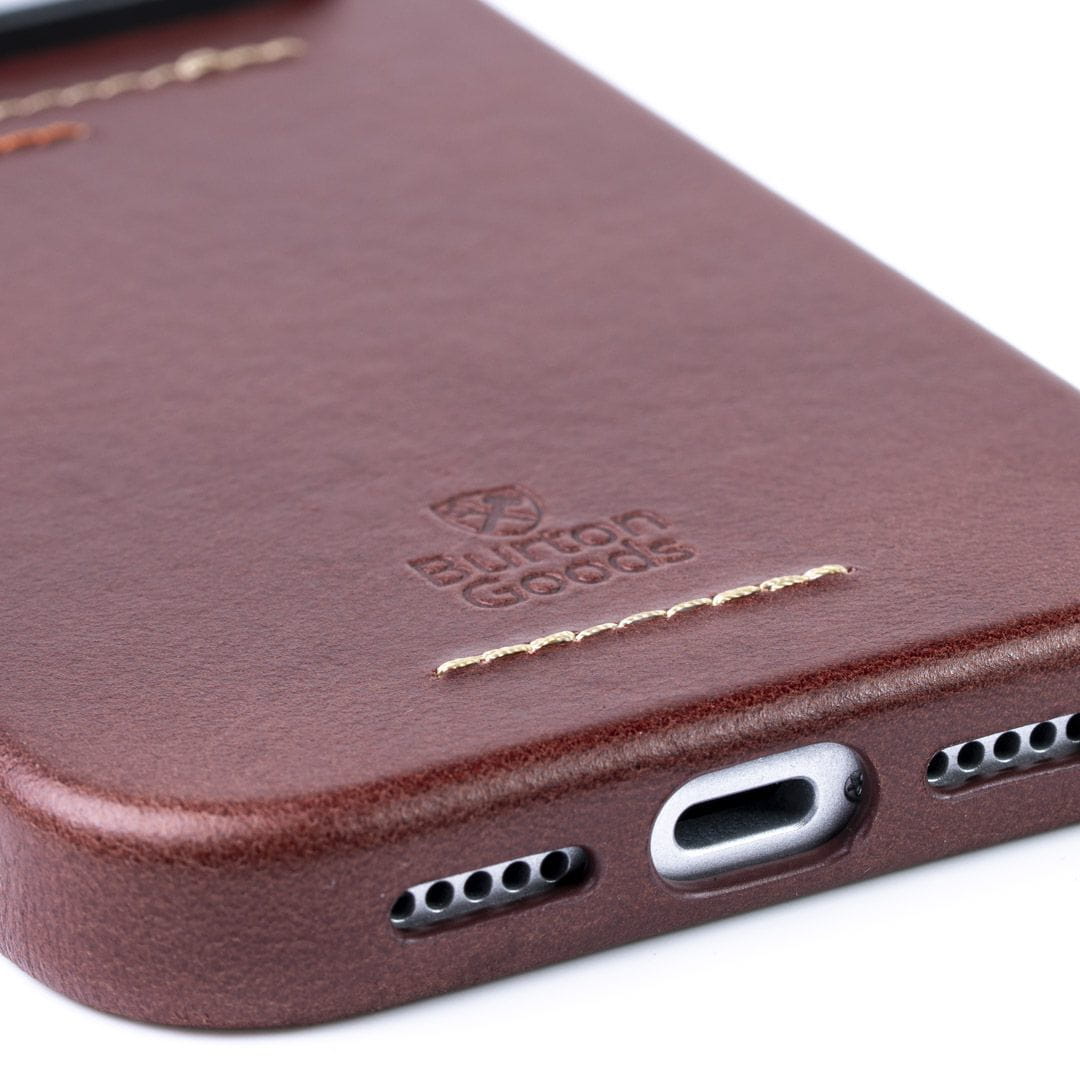 A close up of a phone case
