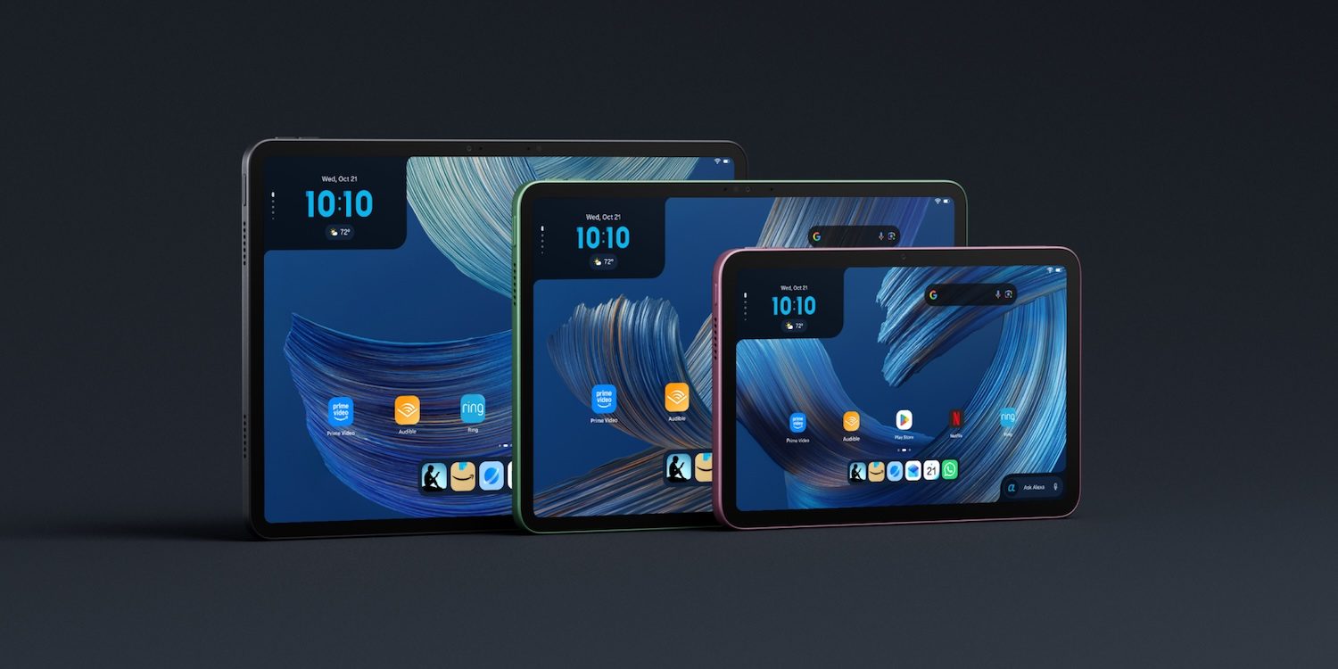 A group of rectangular tablets