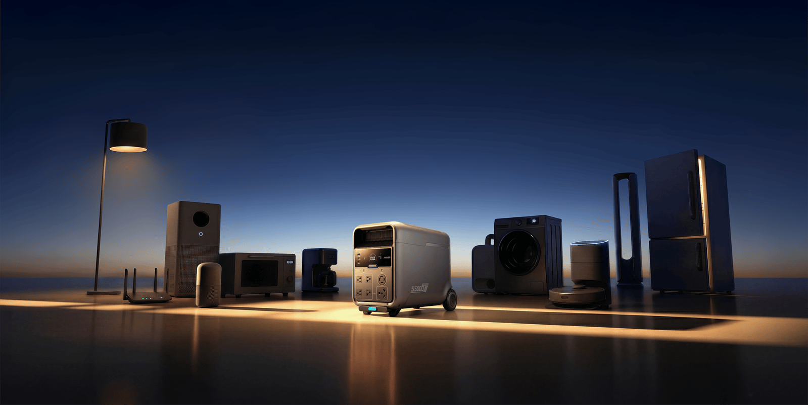 A group of electronic devices